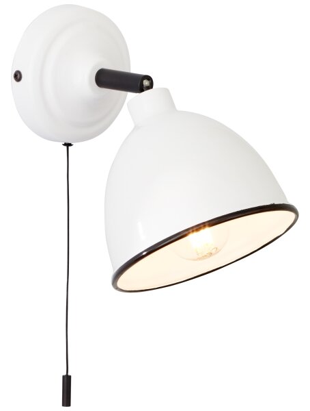 Brilliant - Faretto da parete TELIO 1xE14/28W/230V bianco