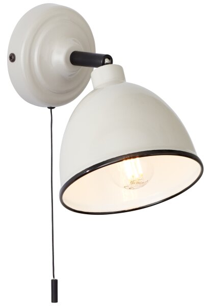 Brilliant - Faretto da parete TELIO 1xE14/28W/230V grigio