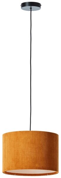 Brilliant - Lampadario a sospensione con filo TONY 1xE27/20W/230V diametro 35 cm arancione