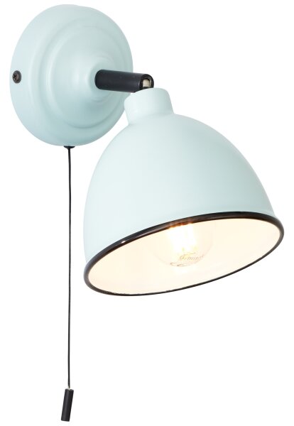 Brilliant - Faretto da parete TELIO 1xE14/28W/230V blu
