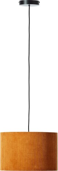 Brilliant - Lampadario a sospensione con filo TONY 1xE27/20W/230V diametro 35 cm arancione