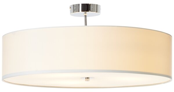 Brilliant - Lampadario a plafone ANDRIA 3xE27/60W/230V diametro 60 cm bianco