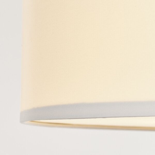 Brilliant - Lampadario a plafone ANDRIA 3xE27/60W/230V diametro 60 cm bianco