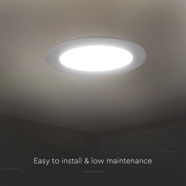 Lampada LED da incasso LED/6W/230V diametro 12 cm 3000K bianco