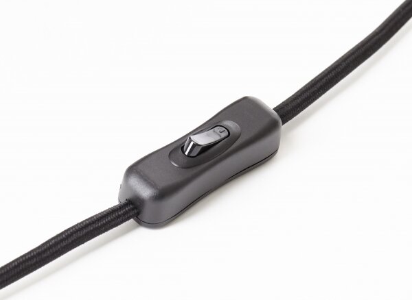 Brilliant - Lampada da tavolo NALAM 1xE14/40W/230V nero/cenere