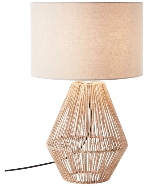Brilliant - Lampada da tavolo LARAINE 1xE27/42W/230V beige