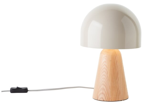 Brilliant - Lampada da tavolo NALAM 1xE14/40W/230V beige/cenere