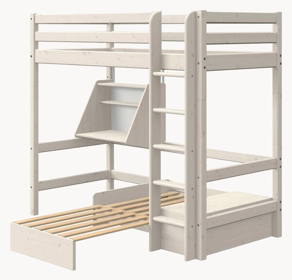 Letto estraibile 2 in 1 in legno con scrivania Nor