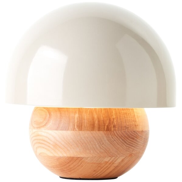 Brilliant - Lampada da tavolo NALAM 1xE14/40W/230V grigio/cenere
