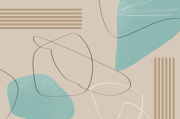 Carta da parati Un primo piano di un modello, Carta da parati lastrazione, Carta da parati popolare, w00724v2 - Tapeko.it
