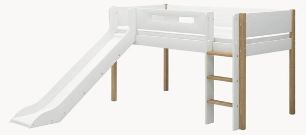 Letto alto per bambini con scivolo Nor