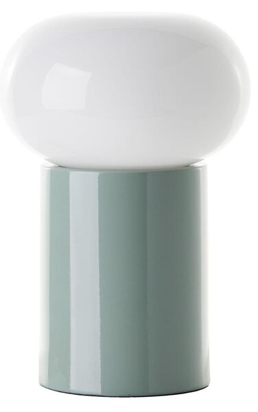 Brilliant - Lampada da tavolo KNUT 1xE27/25W/230V verde/bianco