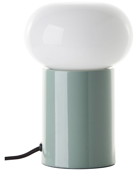 Brilliant - Lampada da tavolo KNUT 1xE27/25W/230V verde/bianco