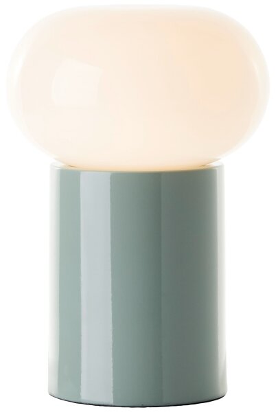 Brilliant - Lampada da tavolo KNUT 1xE27/25W/230V verde/bianco