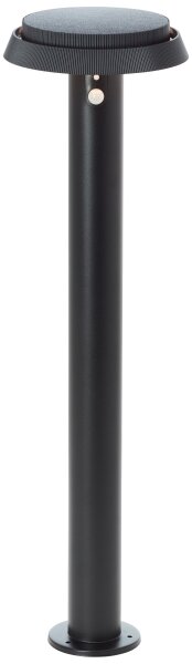 Brilliant - Lampada solare LED con sensore ALVERO LED/4W/3,7V 70 cm IP44 nero