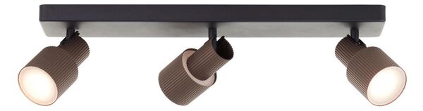 Brilliant - Faretto LED CADIZ 3xGU10/5W/230V bronzo