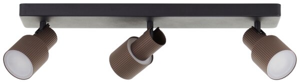 Brilliant - Faretto LED CADIZ 3xGU10/5W/230V bronzo