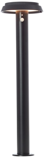 Brilliant - Lampada solare LED con sensore ALVERO LED/4W/3,7V 70 cm IP44 nero
