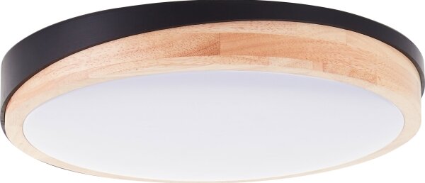 Brilliant - Plafoniera LED dimmerabile BAARLO LED/24W/230V diametro 35 cm nero
