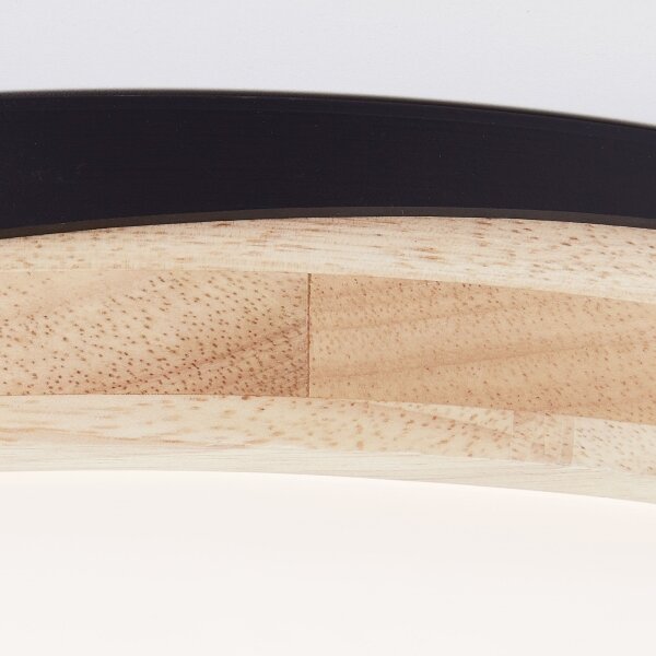 Brilliant - Plafoniera LED dimmerabile BAARLO LED/24W/230V diametro 35 cm nero