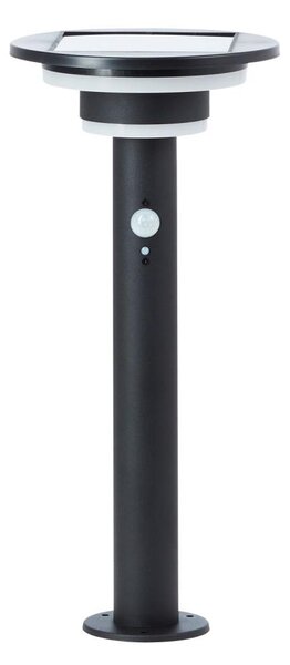 Brilliant - Lampada solare LED con sensore GARVINA LED/3W/3,7V 45 cm IP44 nero