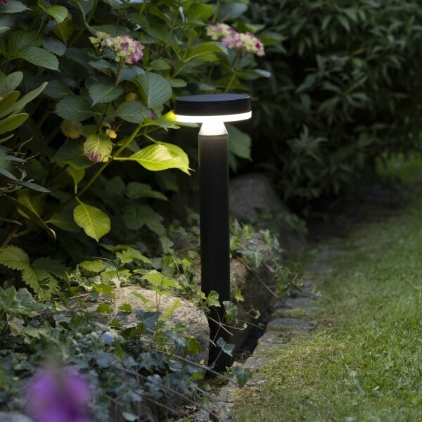 Brilliant - Lampada solare LED con sensore MAGUA LED/4W/3,7V 50,2 cm IP44 nero