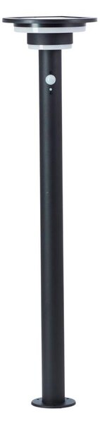 Brilliant - Lampada solare LED con sensore GARVINA LED/3W/3,7V 85 cm IP44 nero