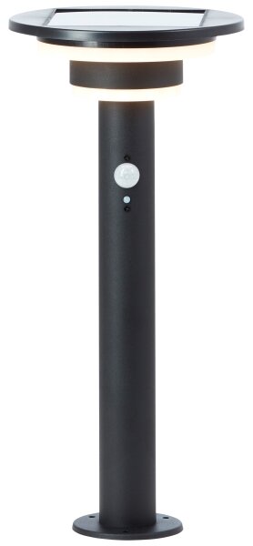 Brilliant - Lampada solare LED con sensore GARVINA LED/3W/3,7V 45 cm IP44 nero
