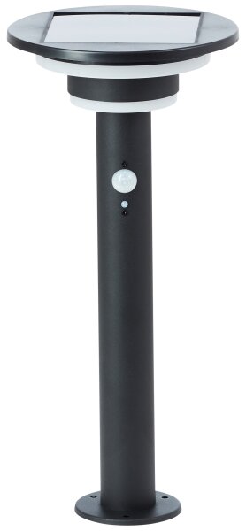Brilliant - Lampada solare LED con sensore GARVINA LED/3W/3,7V 45 cm IP44 nero