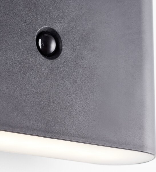 Brilliant - Lampada da parete LED ricaricabile esterna con sensore XINO LED/3W/5