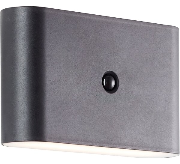 Brilliant - Lampada da parete LED ricaricabile esterna con sensore XINO LED/3W/5