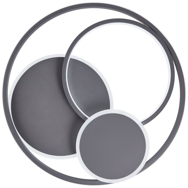 Brilliant - Plafoniera LED dimmerabile RUNDA LED/50W/230V 3000-6500K nero + +TC