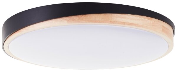 Brilliant - Plafoniera LED dimmerabile BAARLO LED/36W/230V diametro 50 cm nero + +TC