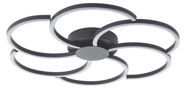 Brilliant - Plafoniera LED FICO LED/32W/230V diametro 65 cm nero