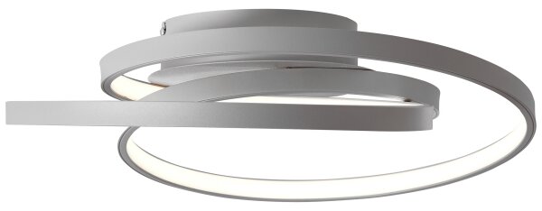 Brilliant - Plafoniera LED LABYRINTH LED/40W/230V diametro 39,5 cm grigio