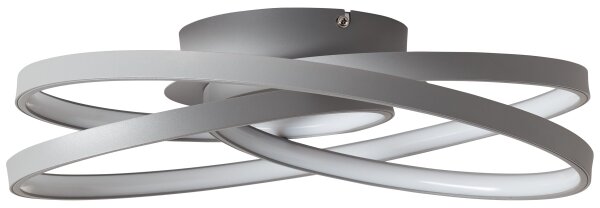 Brilliant - Plafoniera LED LABYRINTH LED/40W/230V diametro 39,5 cm grigio