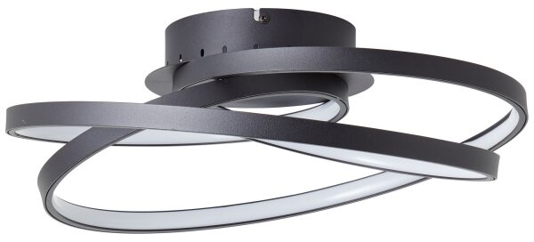 Brilliant - Plafoniera LED LABYRINTH LED/40W/230V diametro 39,5 cm nero