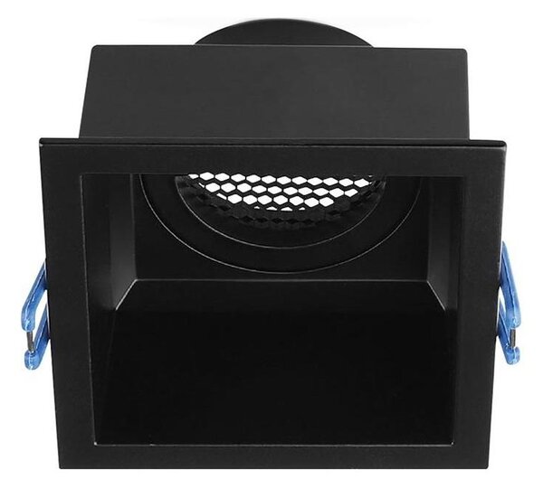 Plafoniera GU10 9x9 cm nera