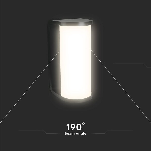 Applique a LED da esterno LED/12W/230V 3000/4200/6500K IP65 nero