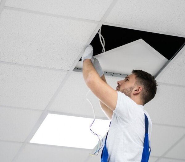 Panello LED dimmerabile da incasso CAPRI LED/25/36/40W/230V 3000/4000/5700K IP44 60x60 cm