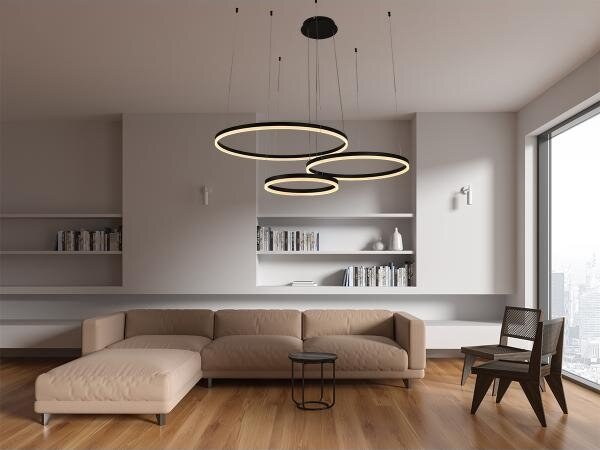 Lampadario a sospensione con filo LED dimmerabile LED/125W/230V 3000-6500K + telecomando