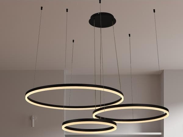 Lampadario a sospensione con filo LED dimmerabile LED/125W/230V 3000-6500K + telecomando