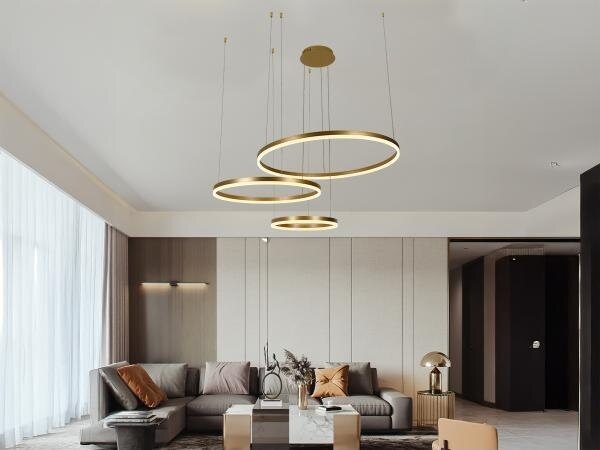 Lampadario a sospensione con filo LED dimmerabile LED/125W/230V 3000-6500K + telecomando