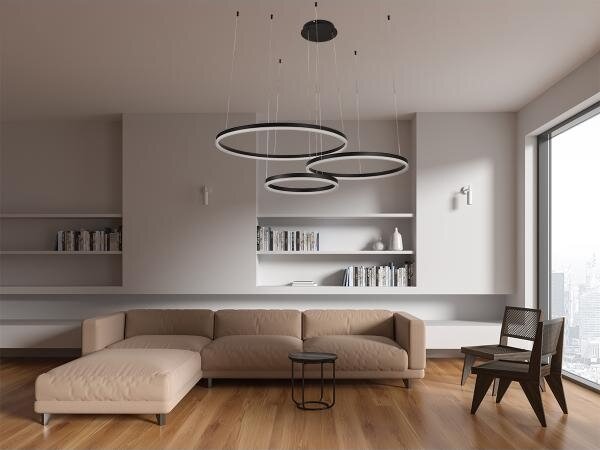 Lampadario a sospensione con filo LED dimmerabile LED/125W/230V 3000-6500K + telecomando
