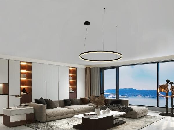 Lampadario a sospensione con filo LED dimmerabile LED/72W/230V 3000-6500K + telecomando