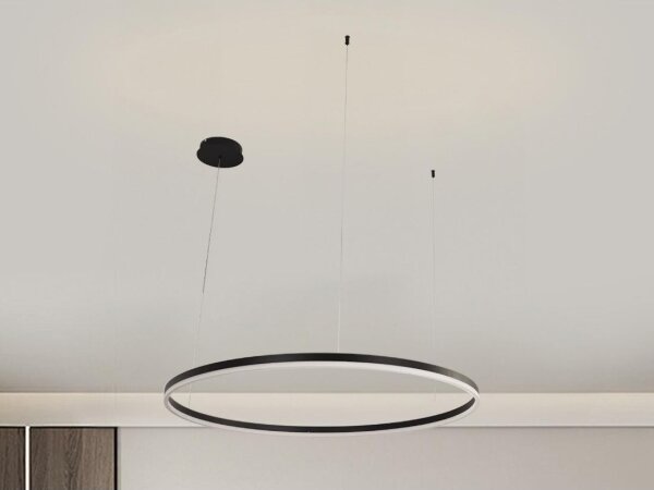 Lampadario a sospensione con filo LED dimmerabile LED/55W/230V 3000-6500K + telecomando