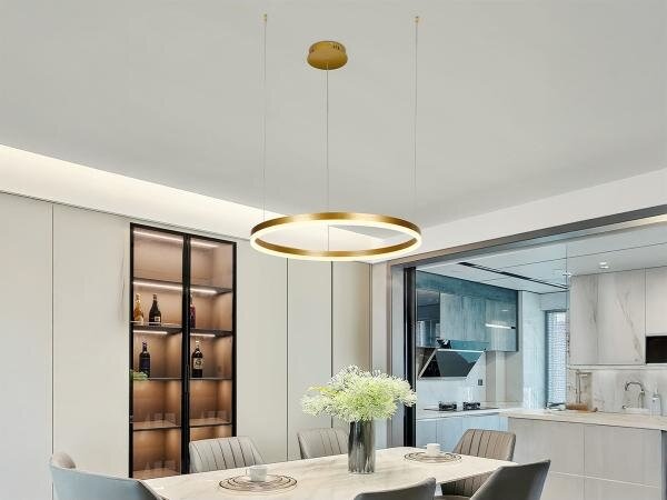 Lampadario a sospensione con filo LED dimmerabile LED/42W/230V 3000-6500K + telecomando