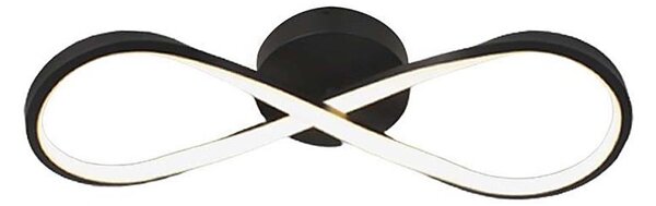 Plafoniera LED LED/24W/230V 3000K nero