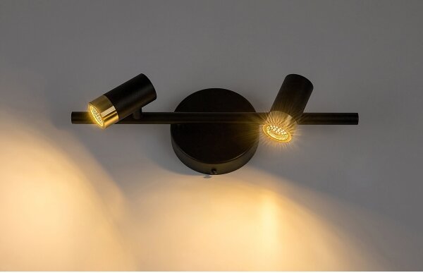 Rabalux 75041 - Luce Spot da parete a LED KADIR 2xLED/3W/230V 4000K