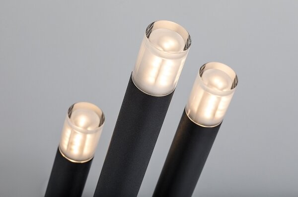 Rabalux 74365 - Lampada da tavolo RAMIRA 3xG9/5W/230V nero